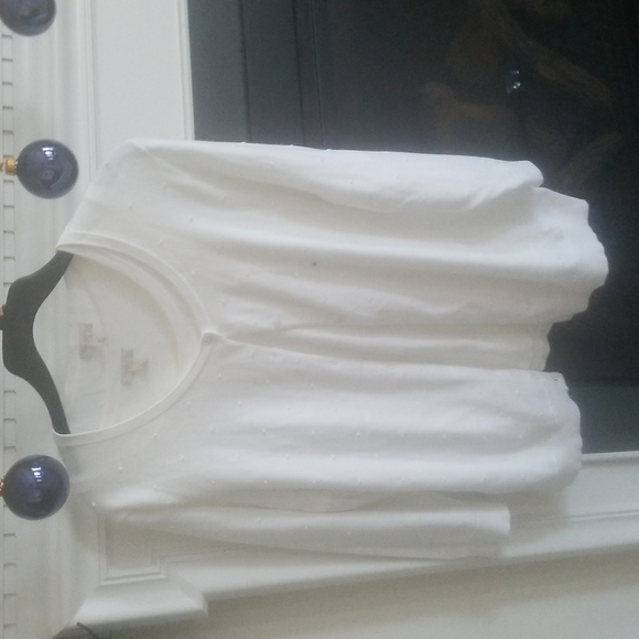 Beautiful 2 pieces white sweater set   Talbot. - Picture 3 of 6